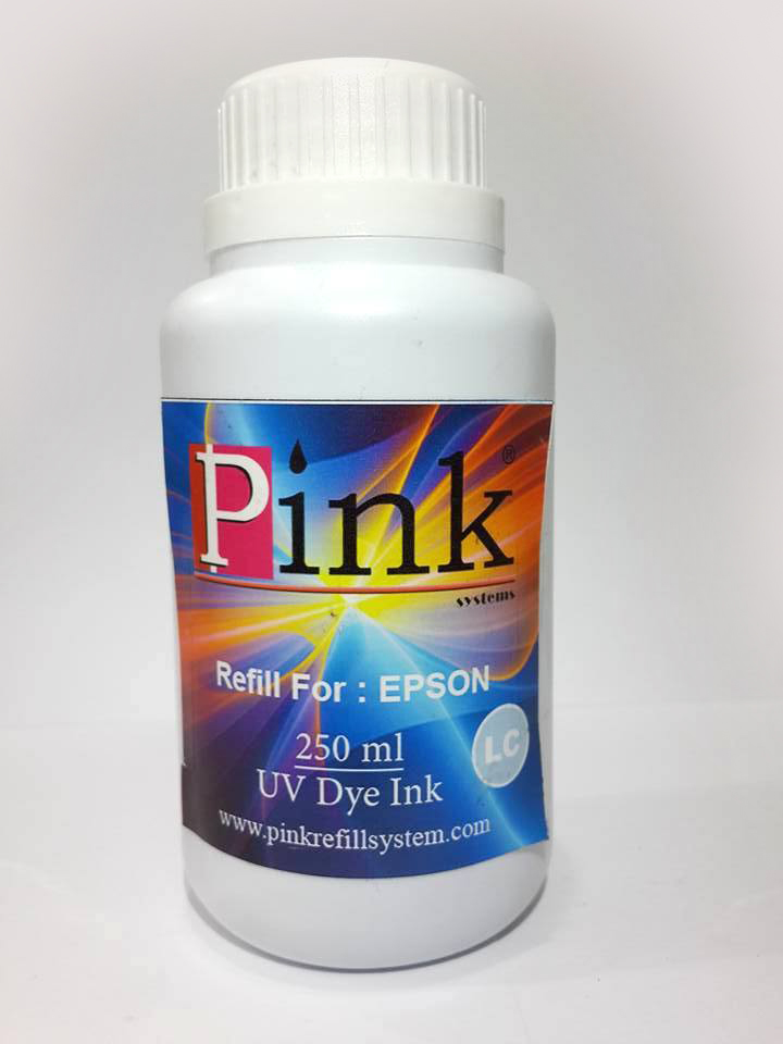 Tinta Refill Pink Epson Dye Light Cyan 250ml