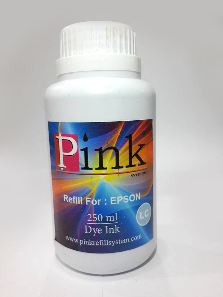 Tinta Refill Pink Epson UV Light Cyan 250ml